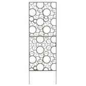 Nortene dekorativni panel metalni Bubbles 0.6x1.5m 2012056