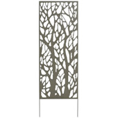Nortene dekorativni panel metalni Tree 0.6x1.5m 2012057