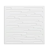 Nortene dekorativni panel Nautic beli 1x1m 2019485