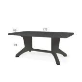 Opera sto Zeus antracit crna