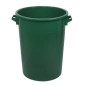 Kaca okrugla plastična 100 l bela