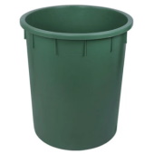 Kaca okrugla plastična 200 l zelena 