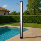 Solarni tuš sa nožnom slavinom 38l 