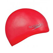 Speedo kapa za plivanje Plain Moulded Silicone crvena