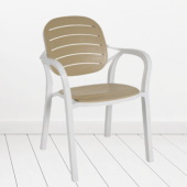 Comfort time stolica Rumba krem bela