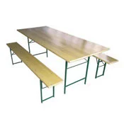 Stout baštenski pivski set sto i 2 klupe 200 x 80