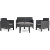 Baštenska garnitura Penelope 2 Graphite TM2