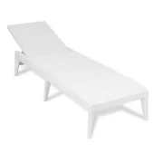 Toomax baštenska ležaljka Numana bela