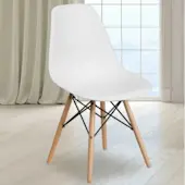 Trpezarijska stolica Aurora bela