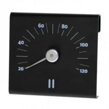 Aluminijumski termometar za saunu Rento crni Aluminijumski termometar za saunu Rento crni