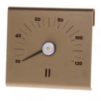 Aluminijumski termometar za saunu Rento šampanj Aluminijumski termometar za saunu Rento šampanj