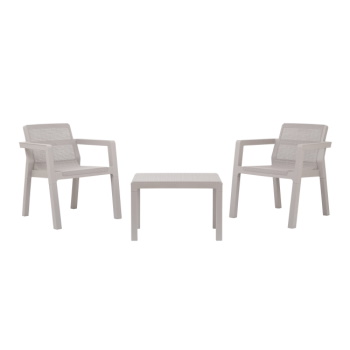 Toomax baštenski set Riviera ter Taupe Grey TRT