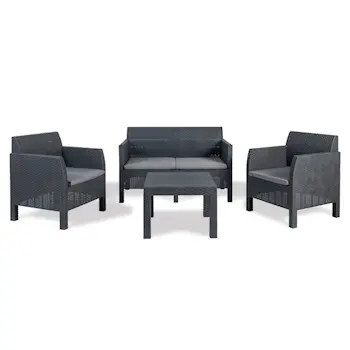 Toomax baštenski set Matilde 2 Antracit crna TM2G