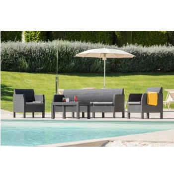 Toomax baštenski set Matilde Graphite TM3-5