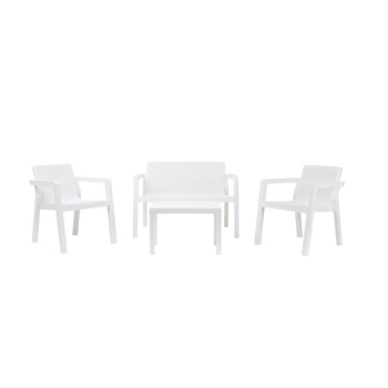 Toomax baštenski set Riviera 2 White TR2