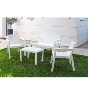 Toomax baštenski set Riviera 2 White TR2-1