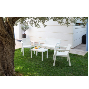 Toomax baštenski set Riviera 2 White TR2-2
