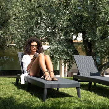 Toomax baštenska ležaljka Numana Graphite-3