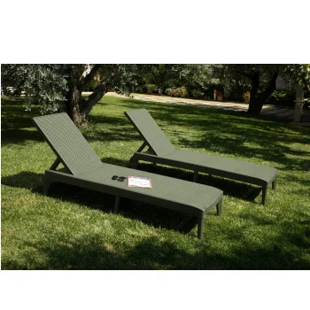 Toomax baštenska ležaljka Numana Green-4 Toomax baštenska ležaljka Numana Green-4