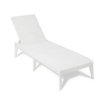 Toomax baštenska ležaljka Sirolo bela-1 Toomax baštenska ležaljka Sirolo bela-1