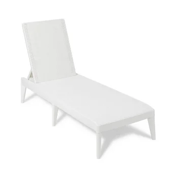 Toomax baštenska ležaljka Sirolo bela-2 Toomax baštenska ležaljka Sirolo bela-2