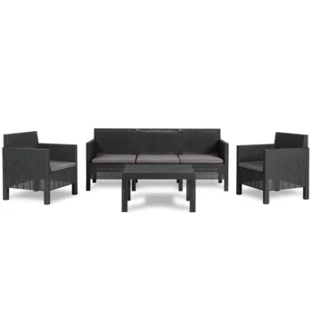 Baštenska garnitura Penelope 3 Graphite TM3 