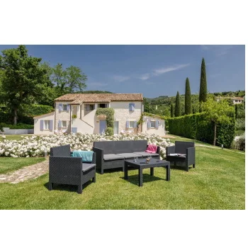 Baštenska garnitura Penelope 3 Graphite TM3 -2