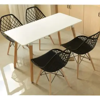 Trpezarijska stolica Skandi crna-2