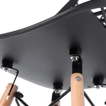 Trpezarijska stolica Skandi crna-3