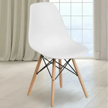 Trpezarijska stolica Aurora bela