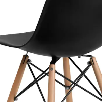 Trpezarijska stolica Aurora crna-3