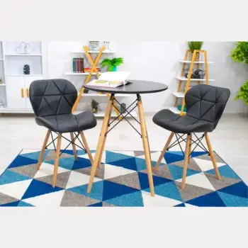 Trpezarijska stolica Freja crna-3