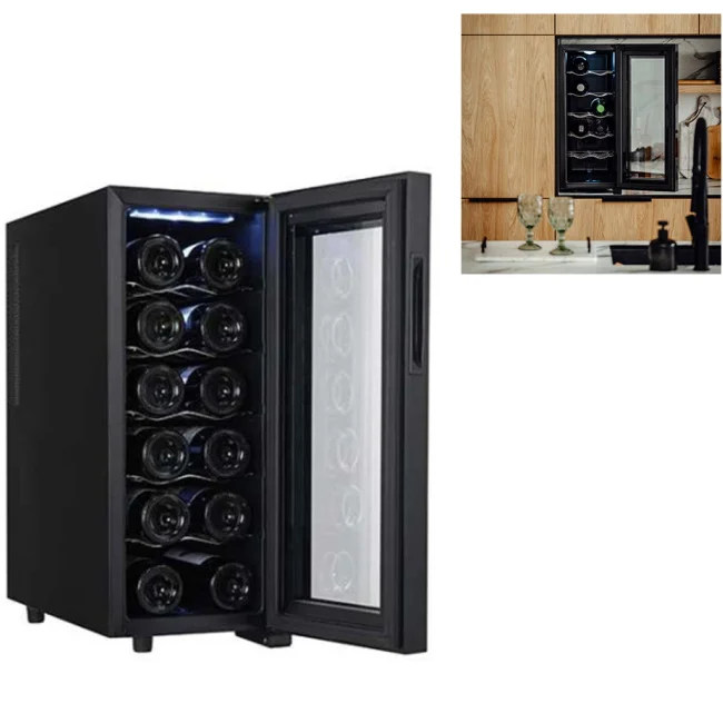 Adler frižider za vino 12 flašA 33L  AD8083