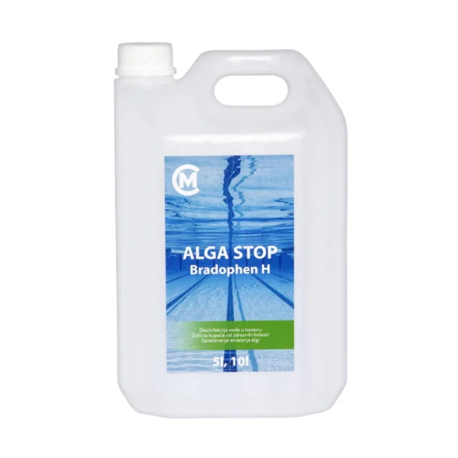 Algastop za bazene Bradophen H 5l