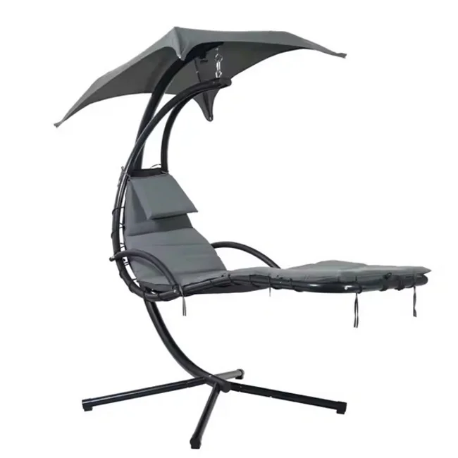 Baštenska ležaljka Siva C6011S