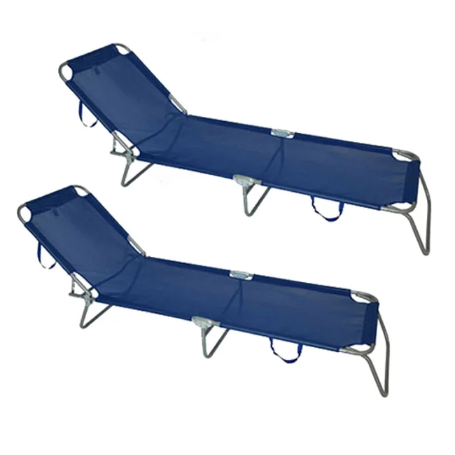 Baštenska ležaljka sklopiva - plava 2 komada 712000p-2 Baštenska ležaljka sklopiva - plava 2 komada 712000p-2