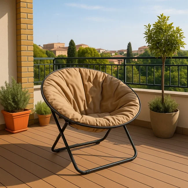 Baštenska stolica 80x80x76cm - kapućino LP-718000K Baštenska stolica 80x80x76cm - kapućino LP-718000K