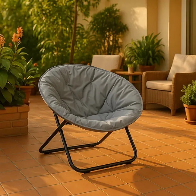 Baštenska stolica 80x80x76cm - siva LP-718000S Baštenska stolica 80x80x76cm - siva LP-718000S