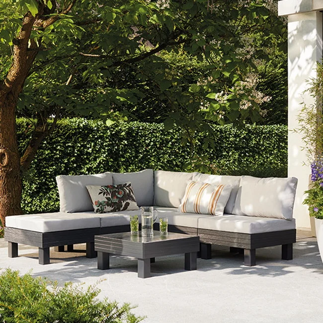 Baštenski set Cantara trosed sa dve stolice i stočićem 5 seater grafit CU 257361 Baštenski set Cantara trosed sa dve stolice i stočićem 5 seater grafit CU 257361