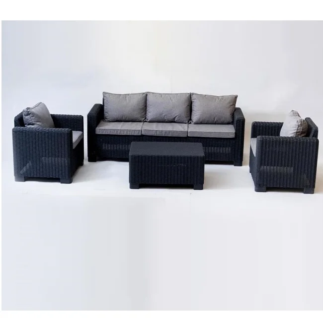 Baštenska garnitura Grand 3 Graphite Baštenska garnitura Grand 3 Graphite