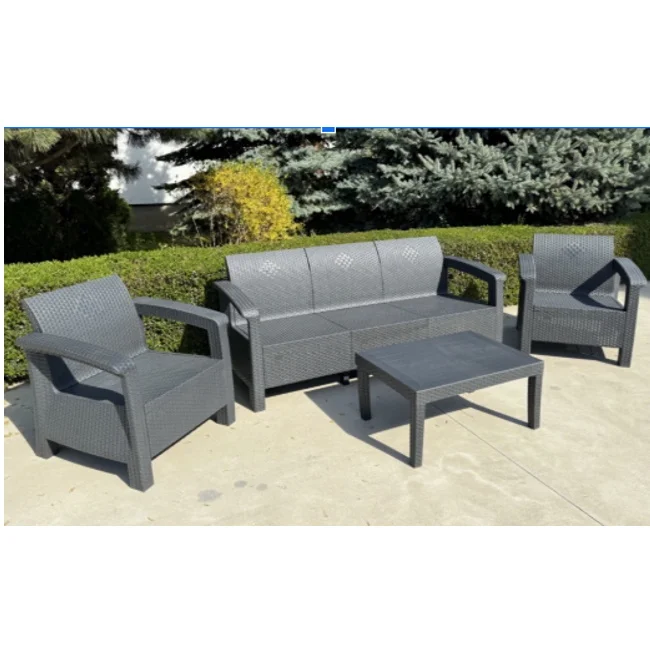 Baštenska garnitura 260 Opera 3 Graphite