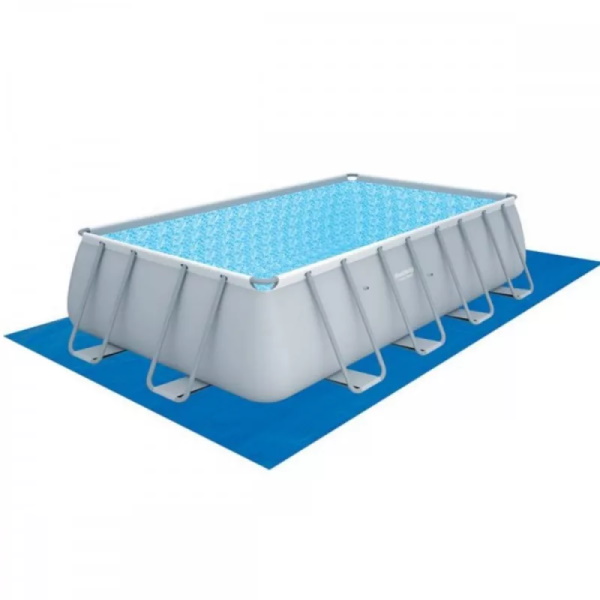 Bestway pravougaoni bazenski set sa metalnim okvirom 488x244x122cm-7
