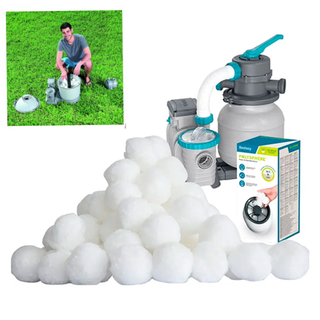 Bestway filter loptice za peščanu pumpu FlowClear Polysphere 500gr 58475