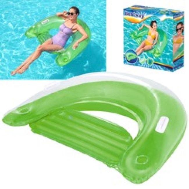 Bestway stolica za bazen na naduvavanje Zelena 1.52x0,99m 43118