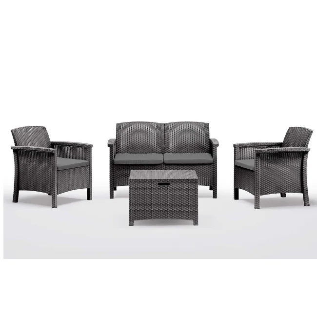 Bica baštenska garnitura Venezia 2 Graphite 