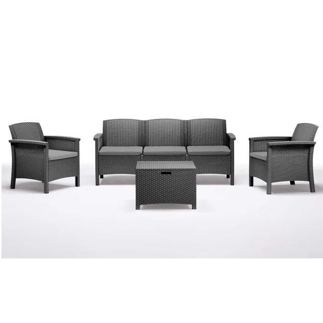 Bica baštenska garnitura Venezia 3 Graphite 