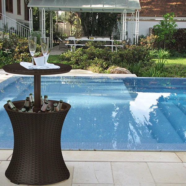 Barski sto sa kutijom za led antracit CU 230903  Barski sto sa kutijom za led antracit CU 230903