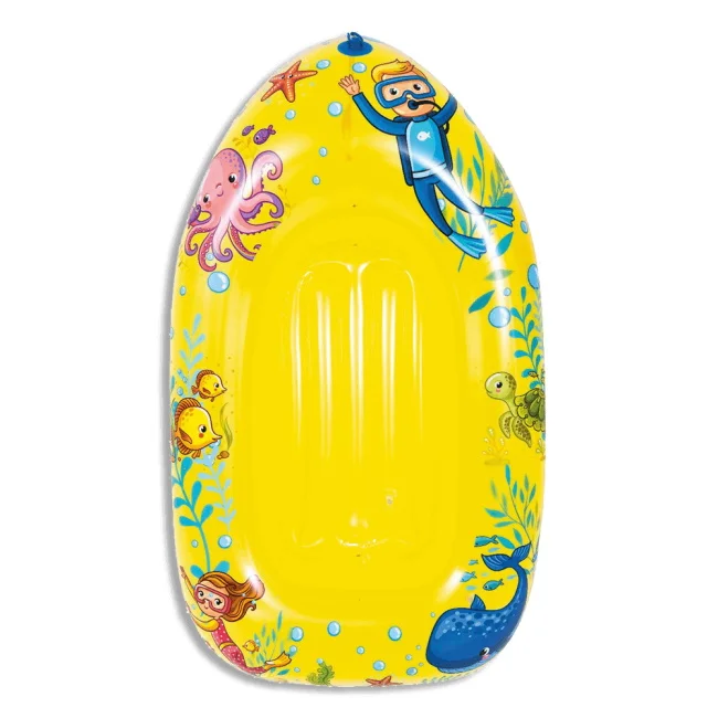 Čamac za decu na naduvavanje 112x70cm Žuti Čamac za decu na naduvavanje 112x70cm Žuti