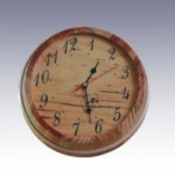 Drveni sat za saunu  Drveni sat za saunu