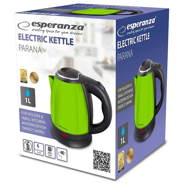 Esperanza električni ketler 1L EKK028G-3